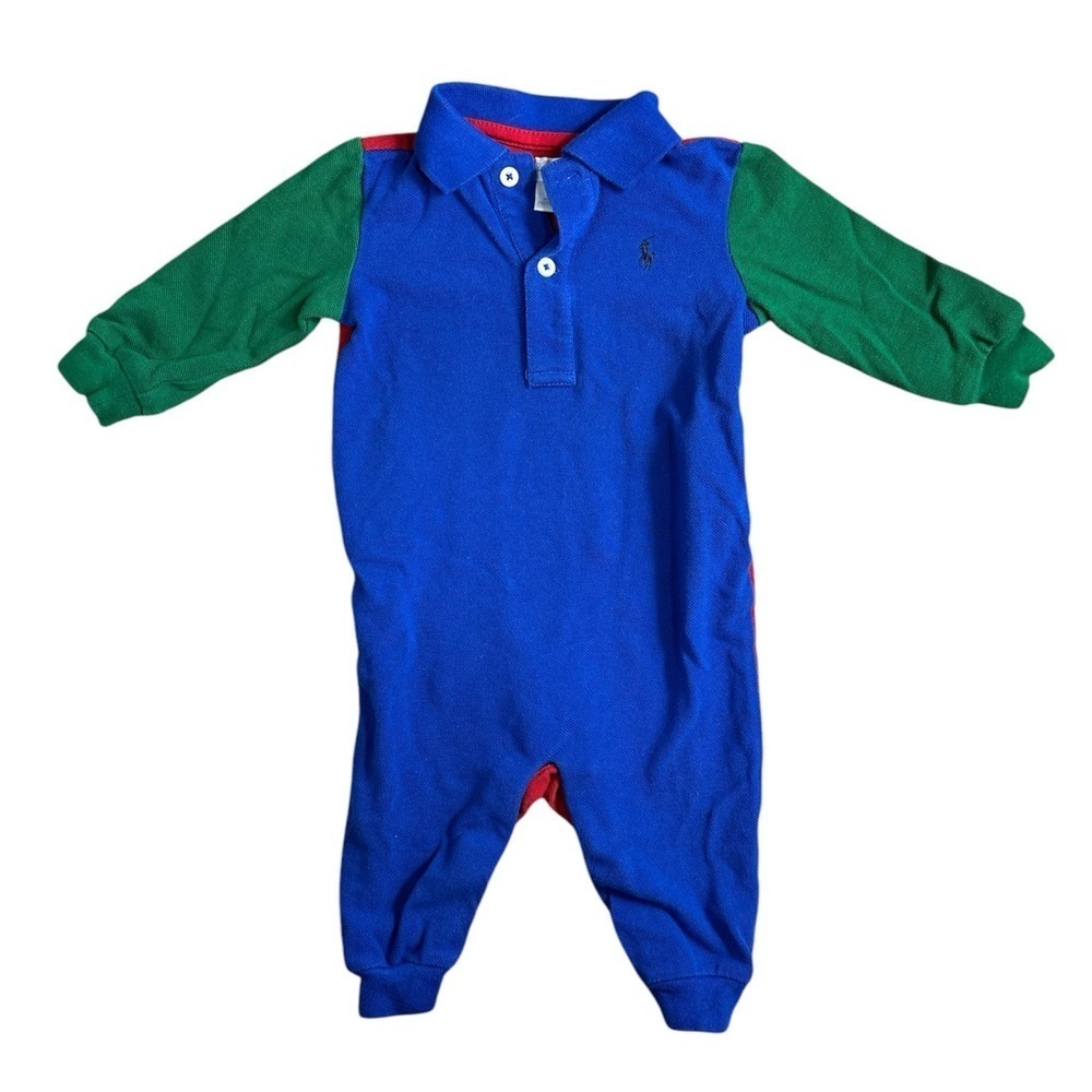 Ralph Lauren Vintage Color Blocked Onesie